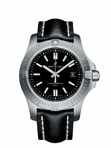 Breitling Chronomat Colt 44 Automatic Black / Calf / Pin A17388101B1X1