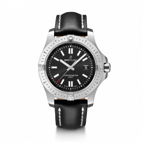 Breitling Chronomat Colt 44 Automatic Black / Calf / Folding A17388101B1X2