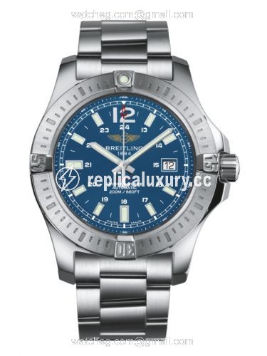 Breitling Colt 44 Automatic Mariner Blue / Bracelet A1738811.C906.173A