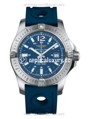 Breitling Colt 44 Automatic Mariner Blue / Rubber A1738811.C906.228S