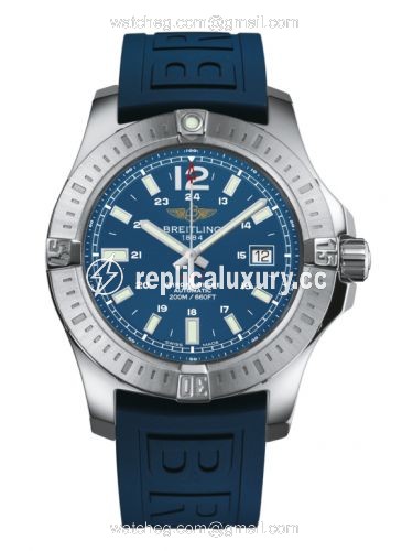 Breitling Colt 44 Automatic Mariner Blue / Rubber A1738811.C906.158S
