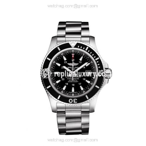 Breitling Superocean II 44 Stainless Steel / Black / Japan Special Edition A17392D7/BG84/161A