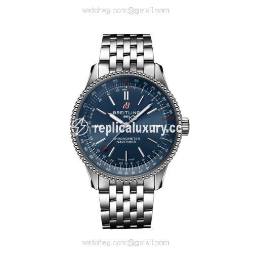 Breitling Navitimer 1 35 Automatic Stainless Steel / Blue / Bracelet A17395161C1A1