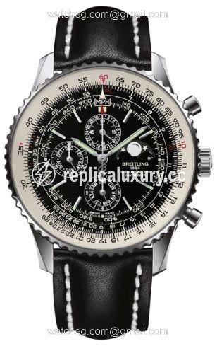 Breitling Navitimer 1461 48 Stainless Steel / Black / Calf / Pin A1938021/BD20/441X/A20BA.1