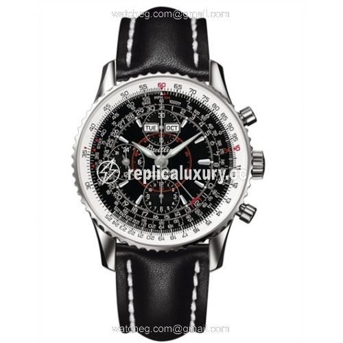 Breitling Montbillant Datora Black / Calf A2133012.B571.435X