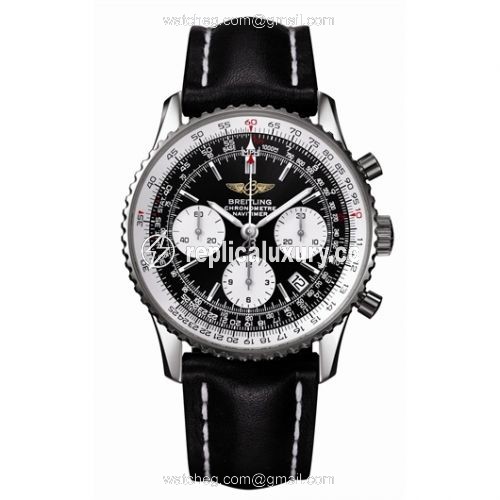 Breitling Navitimer Black / Black Calf A2332212/B635