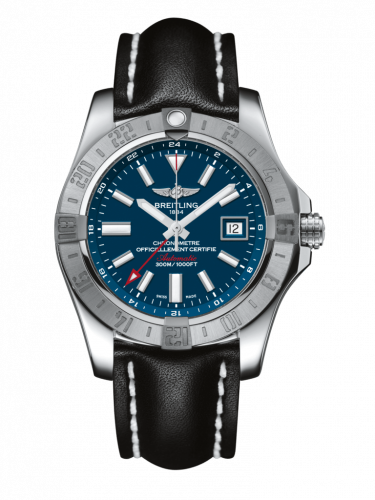 Breitling Avenger II GMT Stainless Steel / Mariner Blue / Calf / Folding A3239011/C872/436X/A20D.1