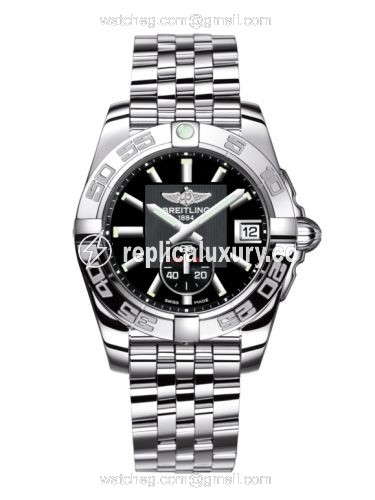 Breitling Galactic 36 Automatic Stainless Steel / Volcano Black / Bracelet A3733012/BA33/376A