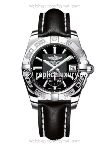 Breitling Galactic 36 Automatic Stainless Steel / Volcano Black / Calf A3733012/BA33/414X/A16BA.1
