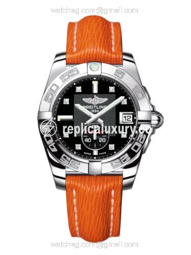 Breitling Galactic 36 Automatic Stainless Steel / Volcano Black Diamond / Sahara A3733012/BD02/217X/A16BA.1