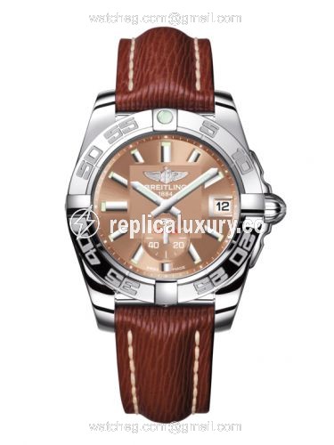 Breitling Galactic 36 Automatic Stainless Steel / Copperhead Bronze / Sahara A3733012/Q582/216X/A16BA.1