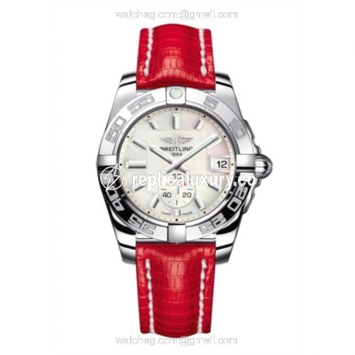 Breitling Galactic 36 Automatic Stainless Steel / Pearl / Teju A3733012/A716/114Z/A16BA.1