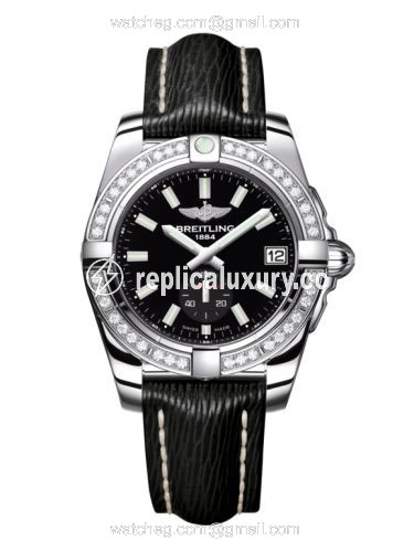 Breitling Galactic 36 Automatic Stainless Steel / Diamond / Onyx Black / Sahara A3733053/BE77/213X/A16BA.1