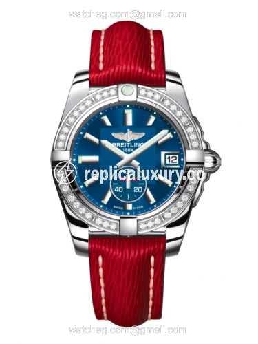 Breitling Galactic 36 Automatic Stainless Steel / Diamond / Gun Blue / Sahara A3733053/C824/214X/A16BA.1