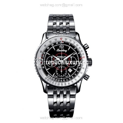 Breitling Montbillant 38 Stainless Steel / Black / Japan Special Edition A4137012/BE22/223A