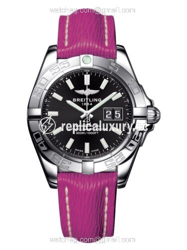Breitling Galactic 41 Stainless Steel / Onyx Black / Sahara A49350L2.BE58.243X