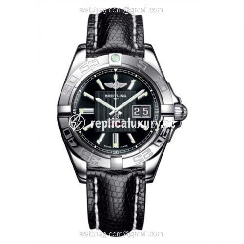 Breitling Galactic 41 Stainless Steel / Trophy Black / Teju A49350L2.BA07.145Z
