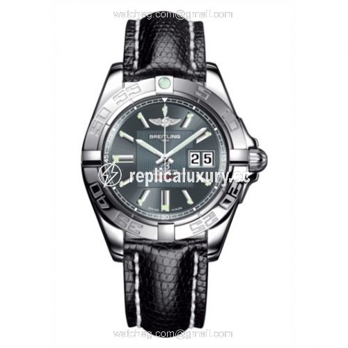 Breitling Galactic 41 Stainless Steel / Tomcat Gray / Teju A49350L2.F549.145Z