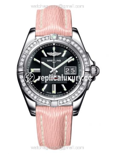 Breitling Galactic 41 Stainless Steel / Diamond / Trophy Black / Sahara A49350LA.BA07.240X