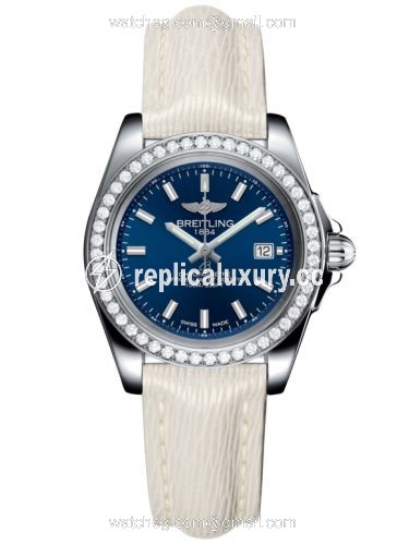 Breitling Galactic 32 Sleek Edition Stainless Steel / Diamond / Horizon Blue / Sahara A7133053/C951/235X/A14BA.1