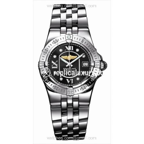 Breitling Starliner 2008 Black / Diamond / MOP A7134012.B924