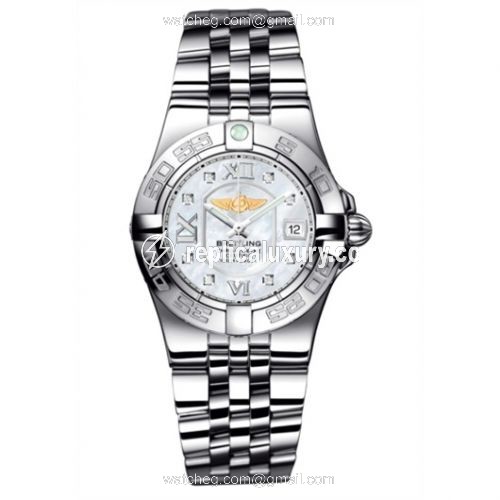 Breitling Galactic 30 MOP / Bracelet A71340L2A679368A