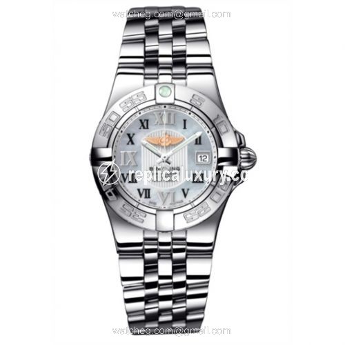 Breitling Galactic 30 MOP / Roman / Bracelet A71340L2.A687.368A
