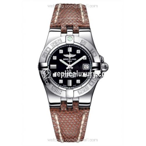 Breitling Galactic 30 Black / Diamond / Teju A71340L2.BA14.165Z