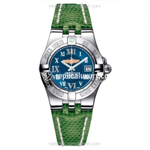 Breitling Galactic 30 Blue / Roman / Teju A71340L2.C778.166Z