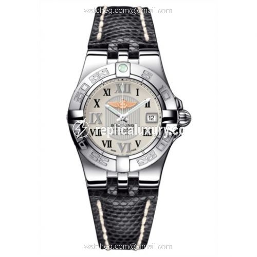 Breitling Galactic 30 Silver / Roman / Teju A71340L2.G670.168Z