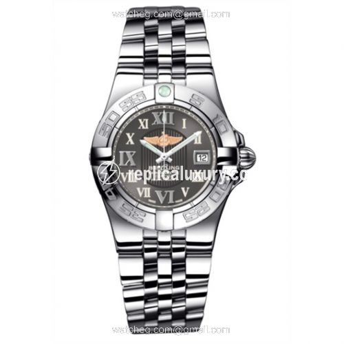 Breitling Galactic 30 Grey / Roman / Bracelet A71340L2.M523.368A