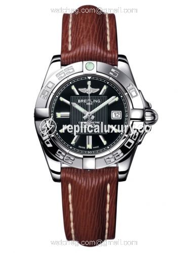 Breitling Galactic 32 Stainless Steel / Trophy Black / Sahara A71356L2.BA10.211X