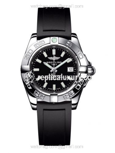 Breitling Galactic 32 Stainless Steel / Onyx Black / Rubber A71356L2.BE76.133S
