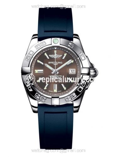 Breitling Galactic 32 Stainless Steel / Solar Bronze / Rubber A71356L2.Q579.141S