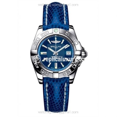 Breitling Galactic 32 Stainless Steel / Metallica Blue / Teju A71356L2.C811.127Z