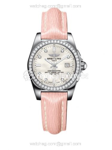 Breitling Galactic 29 Stainless Steel / Diamond / Pearl Diamond / Sahara A7234853/A785/272X/A12BA.1