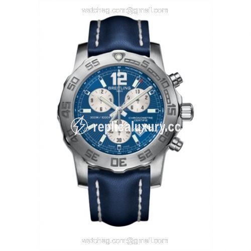 Breitling Colt Chronograph II Blue / Calf A7338710C848105X