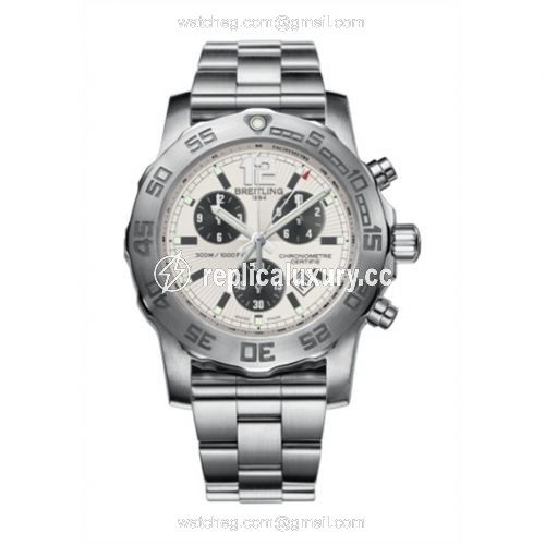 Breitling Colt Chronograph II Silver / Bracelet A7338710G742157A