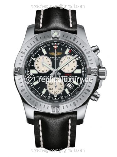 Breitling Colt Chronograph Volcano Black / Calf / Pin A73388111B1X1