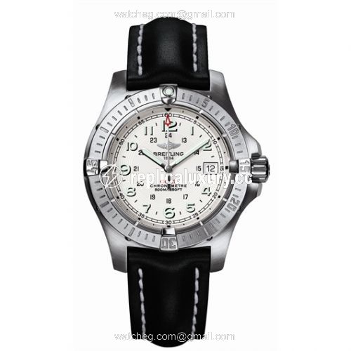Breitling Colt Quartz Silver / Calf A7438010.G598.428X