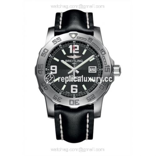 Breitling Colt 44 Black / Calf A7438710.BB50.435X