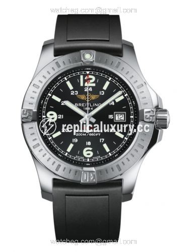 Breitling Colt Quartz Volcano Black / Rubber / Pin A7438811/BD45/131S/A20S.1