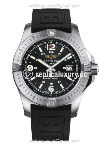 Breitling Colt Quartz Volcano Black / Rubber / Pin A7438811/BD45/152S/A20S.1