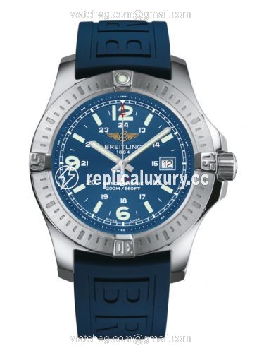Breitling Colt Quartz Mariner Blue / Rubber / Pin A7438811/C907/158S/A20S.1