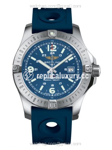 Breitling Colt Quartz Mariner Blue / Rubber / Pin A7438811/C907/228S/A20S.1