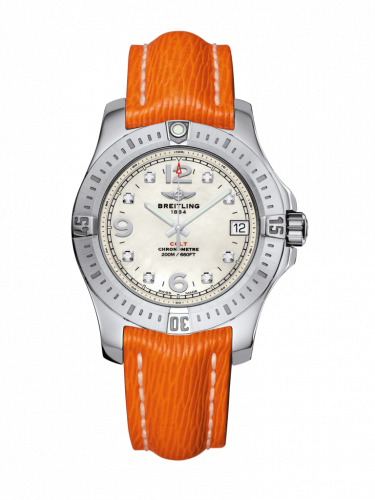 Breitling Colt 36 Pearl Diamond / Sahara / Folding A7438911/A771/257X/A16D.1
