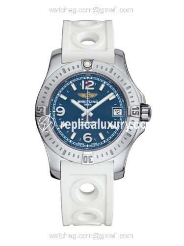 Breitling Colt 36 Mariner Blue / Rubber / Pin A7438911/C913/230S/A16S.1
