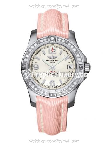Breitling Colt 36 Diamond / Pearl / Sahara A7438953.A772.239X