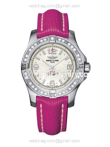 Breitling Colt 36 Diamond / Pearl / Sahara A7438953.A772.242X