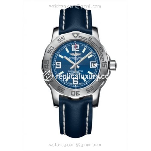 Breitling Colt 33 Blue / Calf A7738711.C850.116X